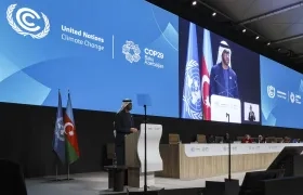 Ministro de Industria y Tecnología Avanzada y Presidente de la COP28, Sultan Al Jaber. 