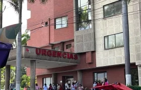 Fachada de la Clínica General del Norte.