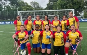 Selección Colombia de fútbol femenino para amputados. 