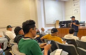 Aspecto de la socialización del Sisbén en Barranquilla. 