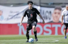 El streamer argentino 'Spreen' antes del partido contra Vélez Sarsfield. 