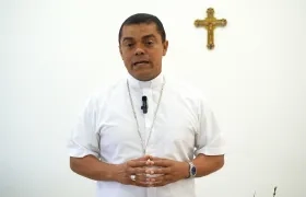 Monseñor Edgar Mejía Orozco, obispo auxiliar de Barranquilla. 