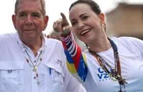  Edmundo González Urrutia y  María Corina Machado.