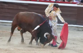 El torero español Antonio Ferrera en la Feria de Cali. 