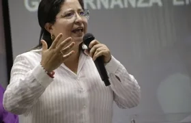 Alcira Sandoval Ibáñez, alcaldesa de Soledad.