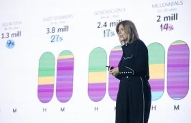 Adriana Guillén Arango, presidente ejecutiva de Asocajas.