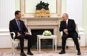 Bachar al Asad y Vladímir Putin.