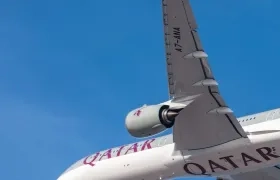 Aerolínea Qatar Airways. 