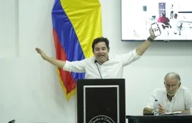 Carlos Meisel, senador de la República.