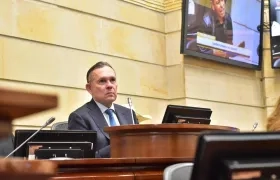 El presidente del Senado, Efraín Cepeda.