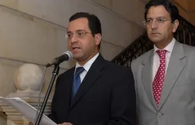 César Mauricio Velásquez Ossa y Edmundo del Castillo Restrepo.