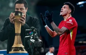 Efraín Juárez y Luis Díaz.