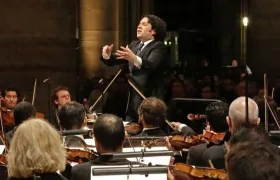 El maestro Gustavo Dudamel.