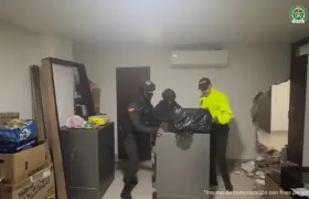 Incautación de joyas en un edificio del norte de Barranquilla. 