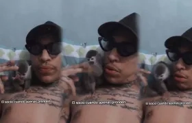 Imagen del video del artista. 