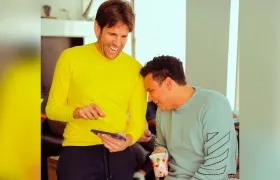 Juancho De la Espriella y Silvestre Dangond.