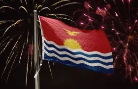 Bandera de Kiribati.