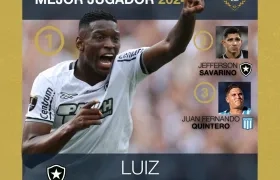 Luiz Henrique venció a Jefferson Severino y Juan Fernando Quintero.