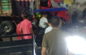 Lugar donde se presentó el ataque a bala. 