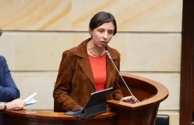 Martha Carvajalino, Ministra de Agricultura.