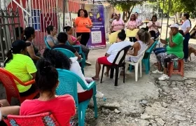 Trabajo de mujeres migrantes. 