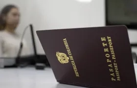 Imagen de referencia de un pasaporte. 