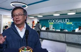El Presidente Gustavo Petro se refirió a Coosalud EPS.