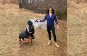 Valentina Gómez, inmigrante colombiana que busca un cargo público en Texas.