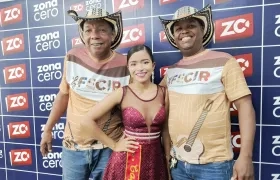 Amaurys Ávila Pérez, Edgar Pernet Morales y Sara Pitter Sarmiento. 