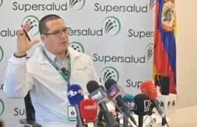 Giovanny Rubiano, superintendente de Salud.
