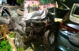 El siniestro vial ocurrió en la madrugada de este domingo 1 de diciembre.