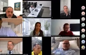 Momentos de la audiencia. 