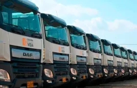 Aspecto de los carrotanques.