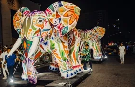 Figuras de gran tamaño adornarán las calles de Barranquilla. 