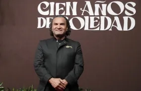 El actor colombiano Diego Vásquez encarna a José Arcadio Buendía en su etapa adulta.
