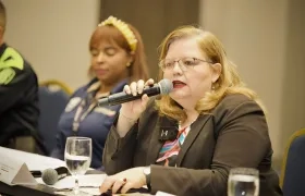 Astrid Cáceres, directora del Icbf.