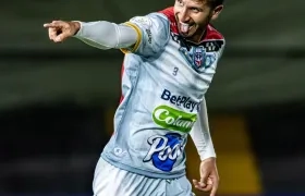 El defensa central bogotano Daniel Rivera, capitán de campo de Fortaleza. 