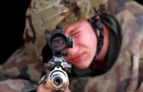 Francotirador israelí.