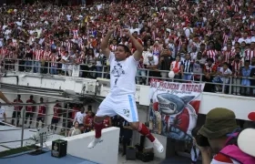 Martín Arzuaga quedó en la historia del Junior tras convertir el último cobro desde el punto penal contra Nacional. 