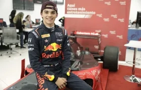 Sebastián Montoya, piloto colombiano. 