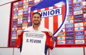 Daniel Rivera tras firmar cpntrato por tres años con Juniorñ