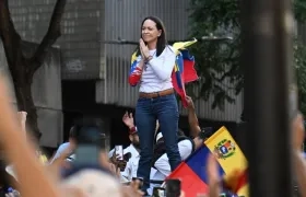 Líder opositora María Corina Machado.