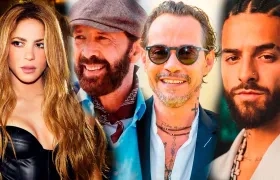 Shakira, Juan Luis Guerra, Marc Anthony y Maluma, en la nómina de artistas. 