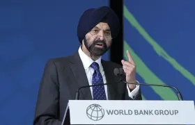 Ajay Banga, presidente del Banco Mundial. 