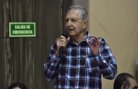 Norman Alarcón, presidente de la Liga Nacional de Usuarios.