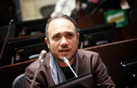 El senador Alfredo Deluque.