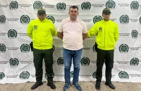 Alias 'Cachaco', el capturado.