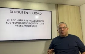 Edison Barrera, secretario de Salud de Soledad.