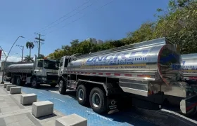 Carrotanques entregados por la UNGRD.