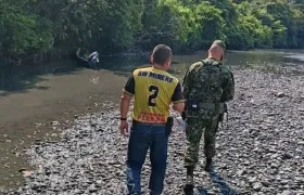 El cuerpo de la pequeña fue encontrado en Río Minero, en el municipio San Pablo de Borbur.